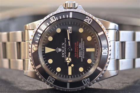 rolex sea dweller scritta rossa 2019|rolex sea dweller watch size.